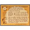 Image 2 : 1981-82 TOPPS MICHAEL RAY RICHARDSON