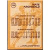 Image 2 : 1981-82 TOPPS NATE ARCHIBALD (HOF)