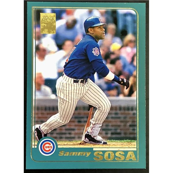 2001 TOPPS SAMMY SOSA