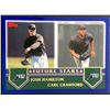Image 1 : 2003 TOPPS JOSH HAMILTON / CARL CRAWFORD ROOKIE CARD