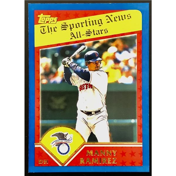 2003 TOPPS MANNY RAMIREZ (HOF)