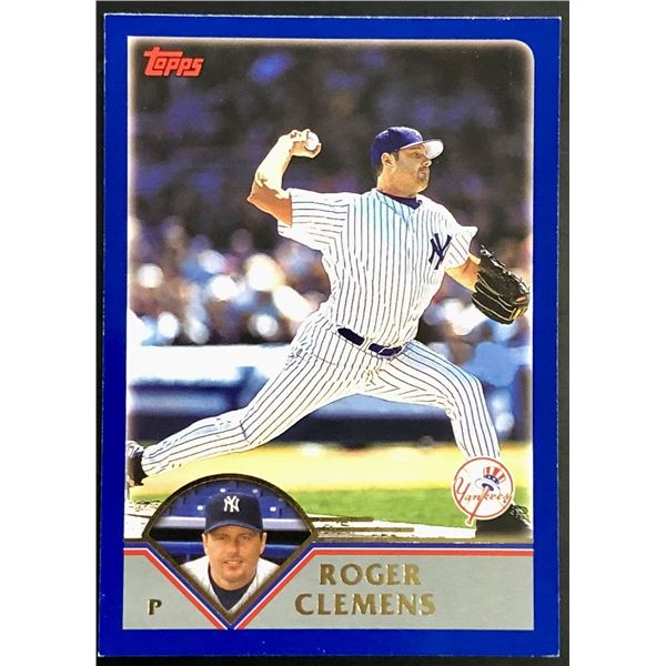 2003 TOPPS ROGER CLEMENS
