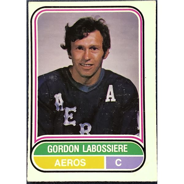 1975-76 O-PEE-CHEE WHA GORDON LABOSSIERE