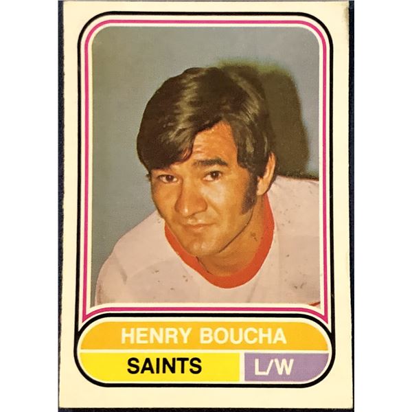 1975-76 O-PEE-CHEE WHA HENRY BOUCHA