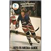 Image 1 : 1975-76 WHA MEDIA GUIDE