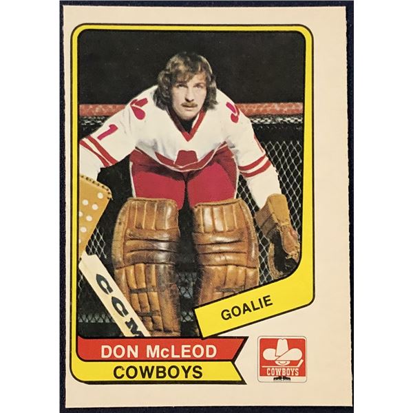 1976-77 O-PEE-CHEE WHA DON McLEOD