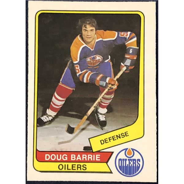 1976-77 O-PEE-CHEE WHA DOUG BARRIE