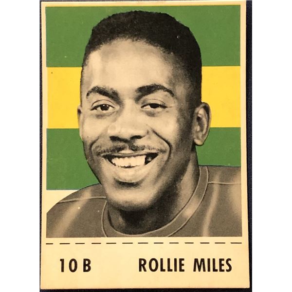 1956 SHREDDED WHEAT CFL ROLLIE MILLS (HOF)
