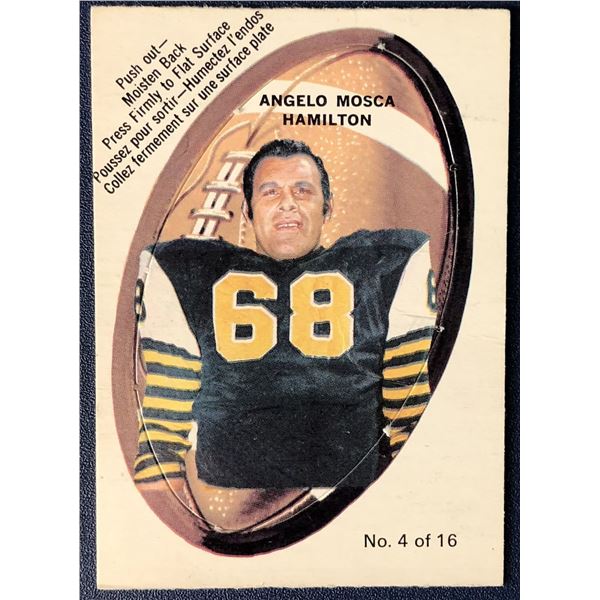 1970 O-PEE-CHEE CFL ANGELO MOSCA (HOF)
