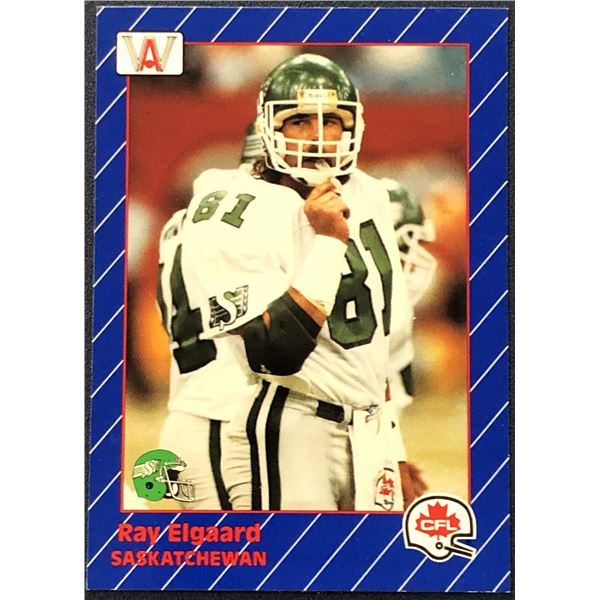 1991 AWSPORTS CFL RAY ELGAARD (HOF)