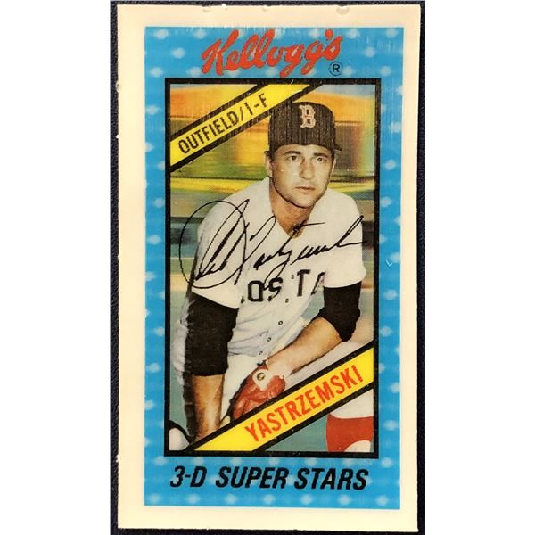 1980 KELLOGGS 3-D CARL YASTRZEMSKI (HOF)