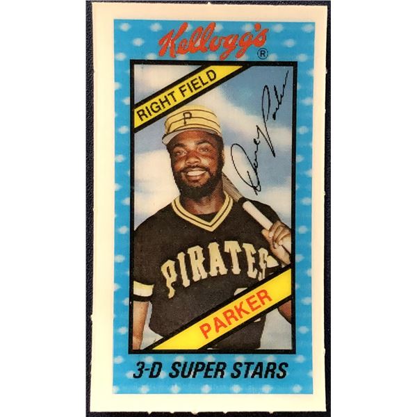 1980 KELLOGGS 3-D DAVE PARKER (HOF)