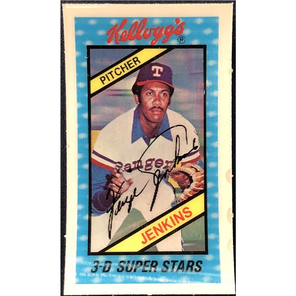 1980 KELLOGGS 3-D FERGIE JENKINS (HOF)