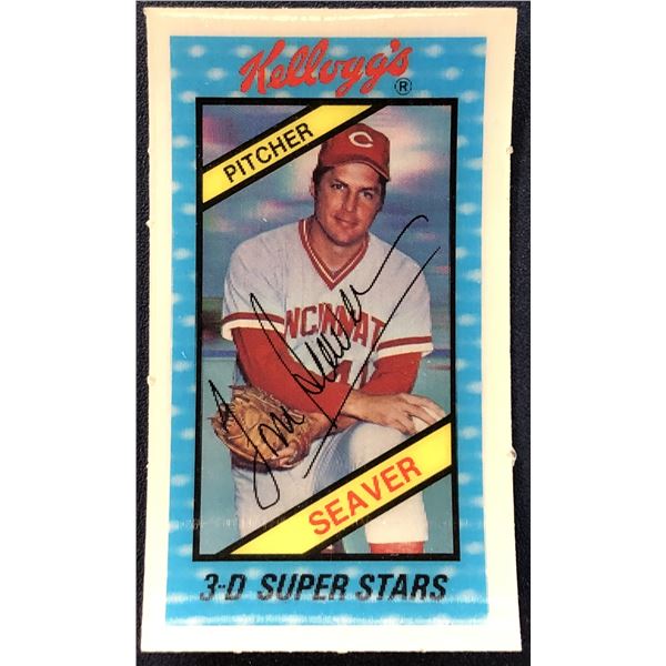 1980 KELLOGGS 3-D TOM SEAVER (HOF)
