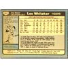 Image 2 : 1980 O-PEE-CHEE LOU WHITAKER
