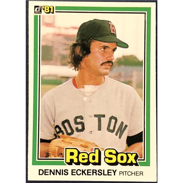 1981 DONRUSS DENNIS ECKERSLEY (HOF)