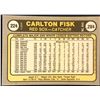 Image 2 : 1981 FLEER CARLTON FISK (HOF)