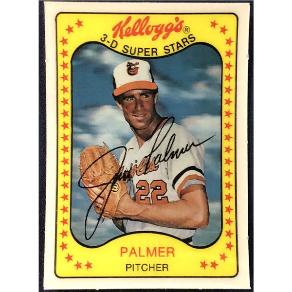 1981 KELLOGGS 3-D JIM PALMER (HOF)