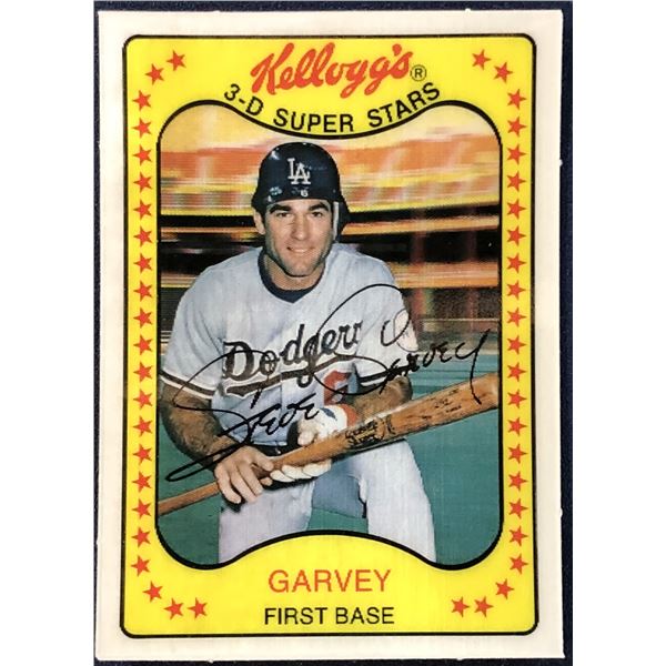 1981 KELLOGGS 3-D STEVE GARVEY