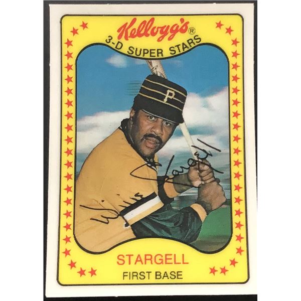 1981 KELLOGGS 3-D WILLIE STARGELL (HOF)