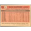 Image 2 : 1981 TOPPS BUCK MARTINEZ