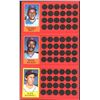 Image 1 : 1981 TOPPS SCRATCH OFF - GEORGE BRETT / ALAN TRAMMELL (HOF)