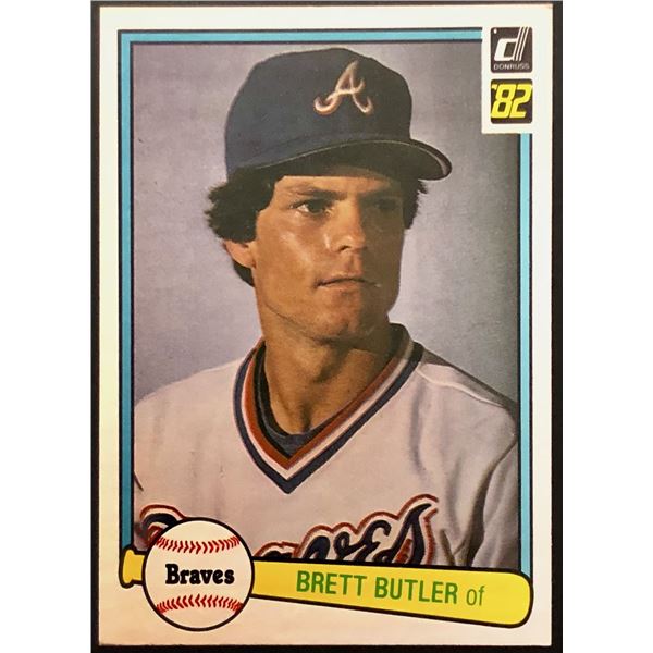 1982 DONRUSS BRETT BUTLER ROOKIE CARD