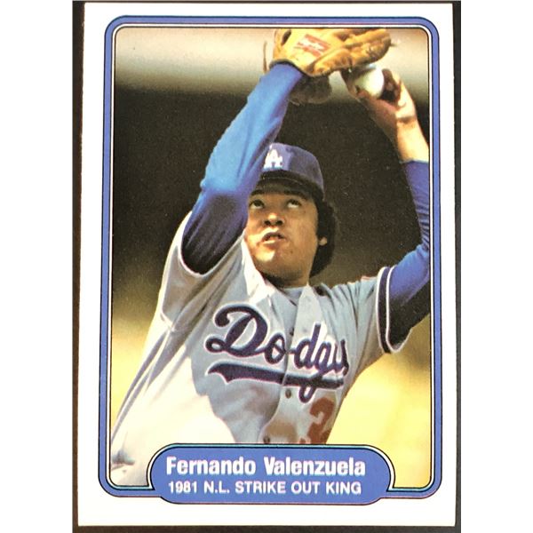 1982 FLEER FERNANDO VALENZUELA