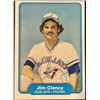 Image 1 : 1982 FLEER JIM CLANCY SIGNED