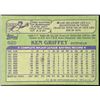 Image 2 : 1982 TOPPS KEN GRIFFEY SR.