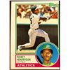 Image 1 : 1983 TOPPS RICKEY HENDERSON (HOF)