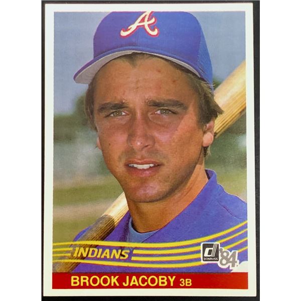 1984 DONRUSS BROOK JACOBY ROOKIE CARD