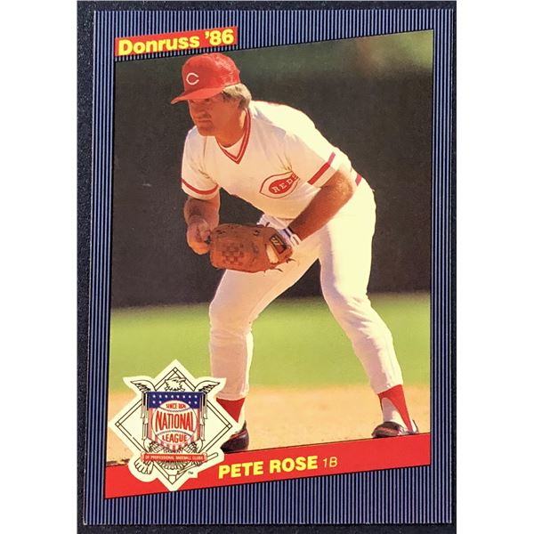 1986 DONRUSS OVERSIZE PETE ROSE