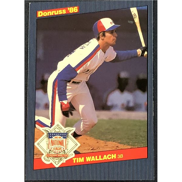 1986 DONRUSS OVERSIZE TIM WALLACH