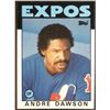 Image 1 : 1986 TOPPS ANDRE DAWSON (HOF)