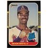 Image 1 : 1987 DONRUSS DEVON WHITE ROOKIE CARD