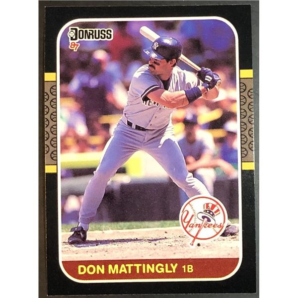 1987 DONRUSS DON MATTINGLY (HOF)