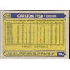 Image 2 : 1987 TOPPS CARLTON FISK (HOF)