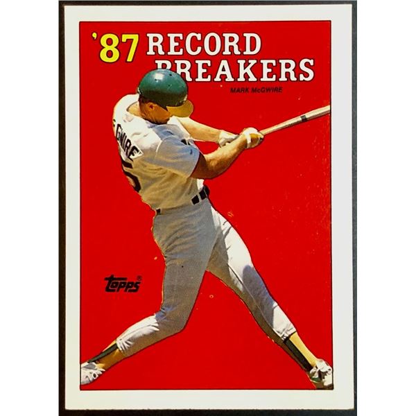 1988 TOPPS MARK McGWIRE