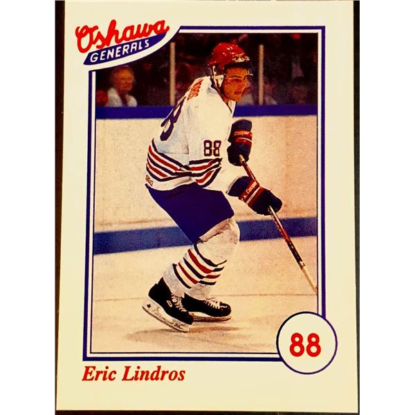 1991-92 ERIC LINDROS (HOF) JUNIOR CARD