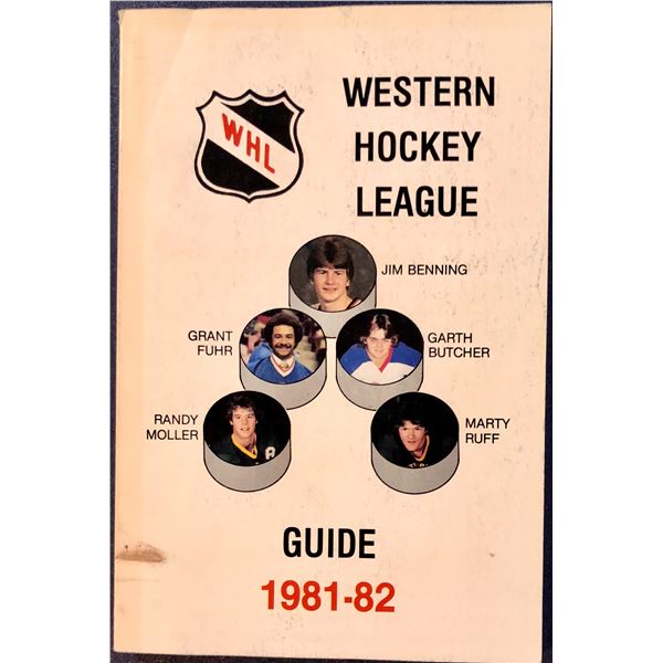 1981-82 WHL LEAGUE GUIDE