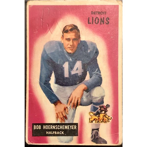 1955 BOWMAN NFL BOB HOERNSCHMEYER