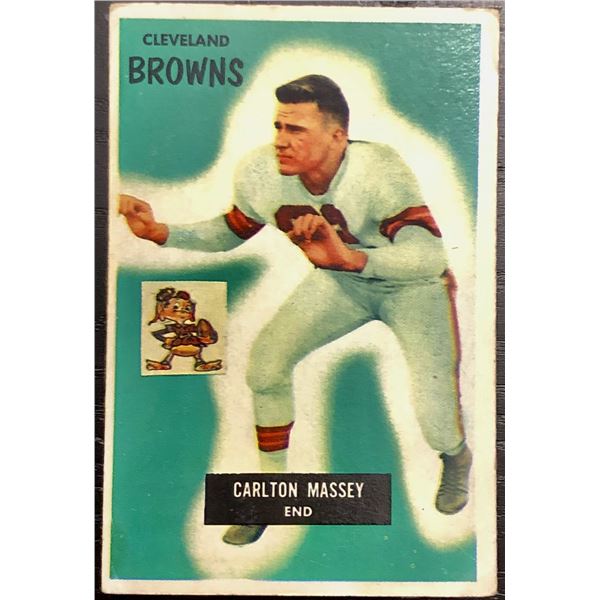 1955 BOWMAN NFL CARLTON MASSEY