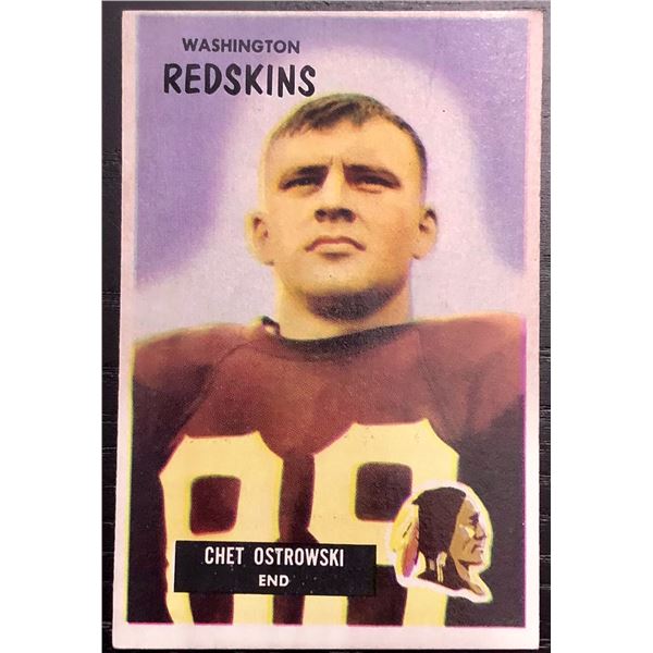 1955 BOWMAN NFL CHET OSTROWSKI