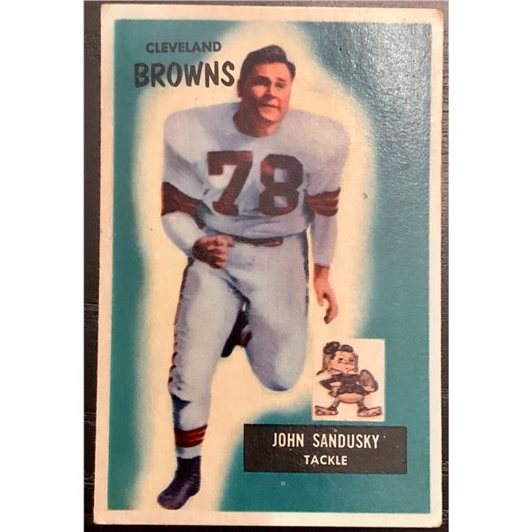 1955 BOWMAN NFL JOHN SANDUSKY