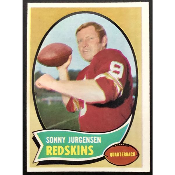 1970 TOPPS SONNY JURGENSEN (HOF)