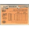 Image 2 : 1981 TOPPS CLIFF BRANCH (HOF)
