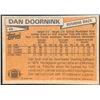 Image 2 : 1981 TOPPS DAN DOORNINK (HOF)