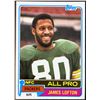Image 1 : 1981 TOPPS JAMES LOFTON (HOF)