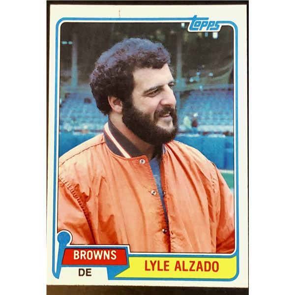 1981 TOPPS LYLE ALZADO